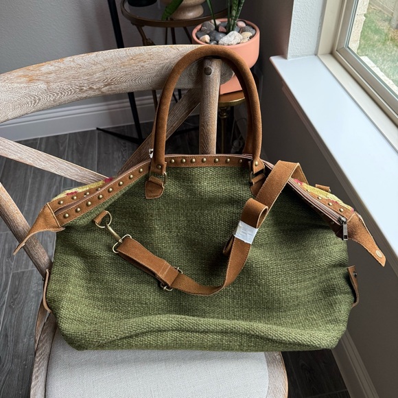 Free people fleur weekender bag gardenia - Picture 4 of 7